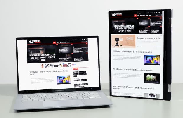Asus ZenBook 14 OLED models: UX3402VA (Intel), UM3402YA (AMD