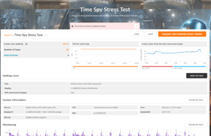 stress 3dmark raised