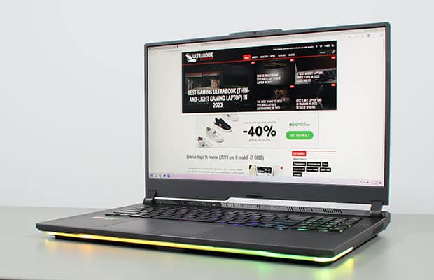 Asus ROG Strix G17 review (G713PI model - Ryzen 9 7945HX