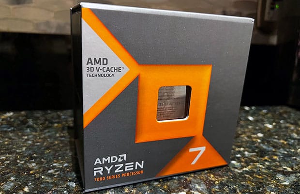 I upgraded again, now to an AMD Ryzen 7 7800X3D CPU from a Ryzen 7