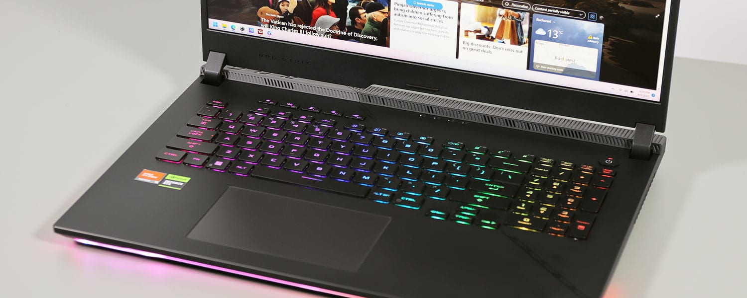 Asus ROG Strix Scar 17 X3D review (2023 G733PYV model – Ryzen 9 7945HX3D, RTX 4090)