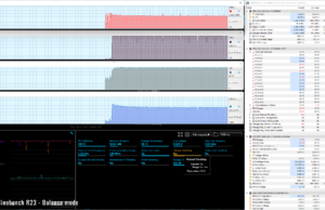 stress cinebench23 balance