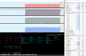 stress cinebench23 maxsettigns raised