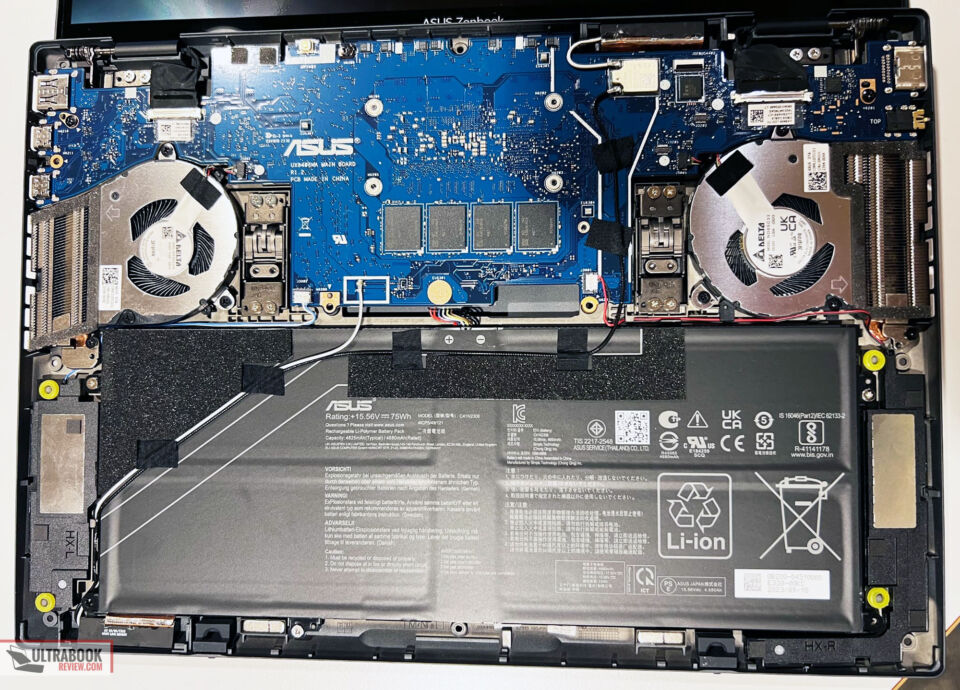 Asus Zenbook Duo OLED UX8406 impressions - dual OLED displays, Meteor Lake