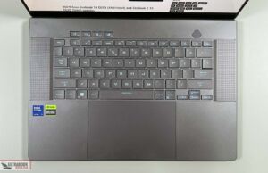 interior keyboard touchpad