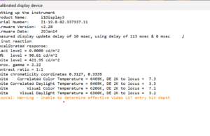 display report default sdr