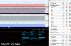 stress cinebenchr23 turbo maxfans raised