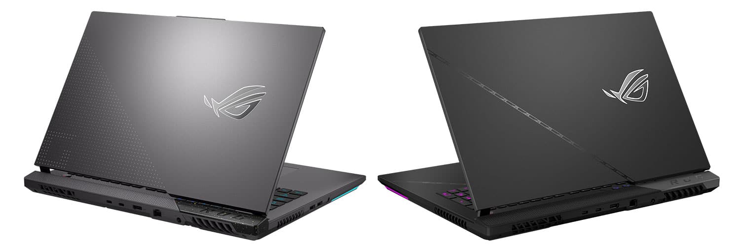 AMD ROG laptops: Asus ROG Strix SCAR 17 G733P, ROG Strix G17 G713P