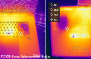 temps proartp16 gaming perf
