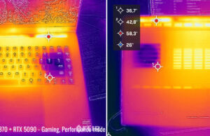 temps razerblade16 gaming perf