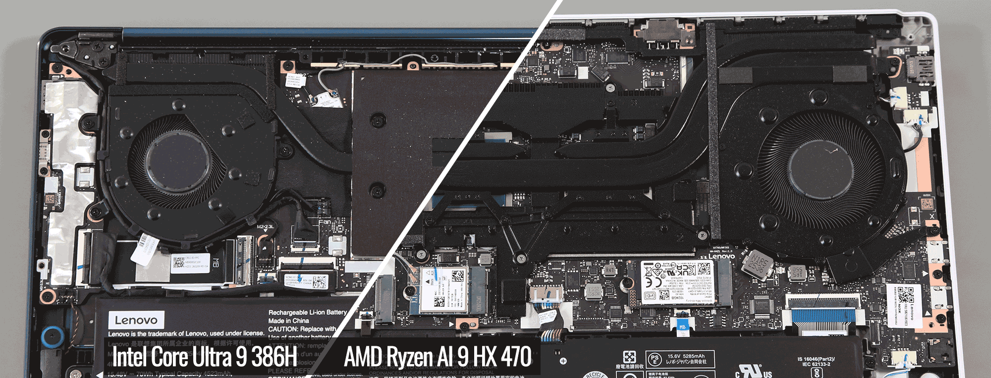 AMD Ryzen AI 9 HX 470 vs. Intel Core Ultra 9 386H (and Ryzen AI 7 450, Ryzen AI 9 HX 370) ryzenai9 coreultra9