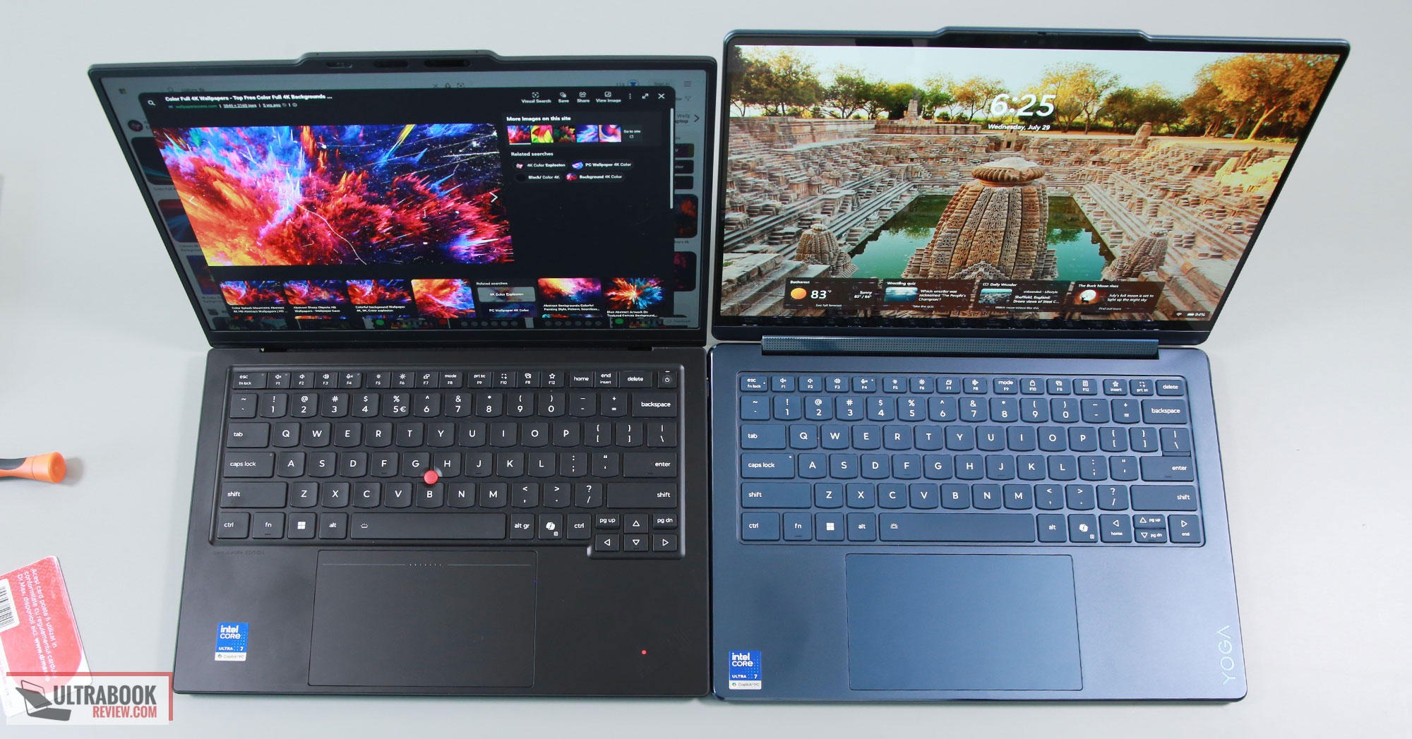 Lenovo ThinkPad X1 Carbon vs. MacBook Air, ThinkPad T14 and T14s, Yoga 9i 2-in-1, Zenbook S14 thinkpad x1carbon yoga9i keyboards